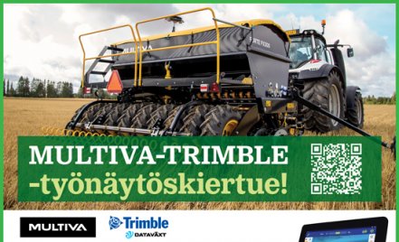 Tervetuloa MULTIVA & Trimble -työnäytöskiertueelle!