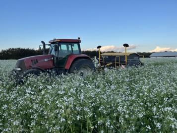Mange muligheder med Multiva🙂 Såning af vinterrug direkte i efterafgrøde på Als👍 Multiva eForte giver dig mange værktø...