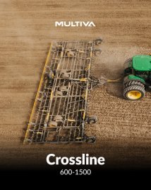 🔝Multiva Crossline brings a new generation of efficiency to seedbed preparation 💯 Designed specifically for plowed and...