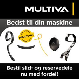 Kontakt din Multiva forhandler eller Peter Nielsen, Multiva DK på mobil 60532254