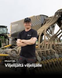 🔝 Multiva valmistaa koneet vaativiin olosuhteisiin, testaa ne käytännössä ja kehittää niitä viljelijöiden tarpeiden muk...