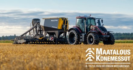 Olemme mukana MaatalousKonemessut 2026 -messuilla! Tervetuloa tapaamaan meitä Helsingin Messukeskukseen 8.–10.10.2026!...