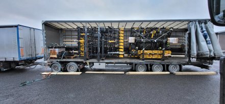 Ny 10m harve leveret på Sjælland🇩🇰 Efter afsluttet montering af Optima EVO 1000 harve, leveret fra fabrikken i Finland...