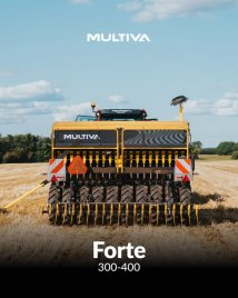 Multiva Forte EVO ja eForte on suunniteltu jokaiseen olosuhteeseen: kynnetylle, kevyesti muokatulle ja suorakylvöön. Inn...