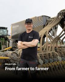 🔝 Multiva manufactures machines for demanding conditions, tests them thoroughly, and develops them according to farmers...